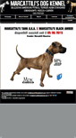 Mobile Screenshot of marcattilisdogkennel.com